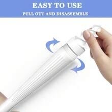 Ear Wax Removal Tool, 2025 Q-Grips Ear Wax Removal Reusable And Washable Replacement Soft Silicone Tips For Cleaner Earwax, Ear Wax Removal Kit Contains 7 Types Of Ear Cleaner Tools (White) - trắng - Xem 4