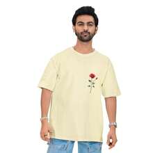 Santa Teresinha Unisex Cotton T-Shirt Comfort And Faith Unisex Blouse - 奶油色 - 查看 2