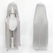 Karida 角色扮演假发短款合成假发，带刘海，14 英寸通用角色扮演假发，适用于合成头发，尖刺分层直发，男士化装舞会假发，无胶耐热纤维头发，高密度自然外观角色扮演假发