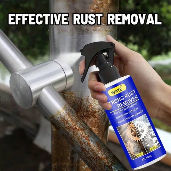 Multi-Purpose Car Maintenance Products: Anti-Rust Spray, Chrome Removal Oxidation, Scratch Remover & Repair Paste, Chrome Paint For Metal Surfaces