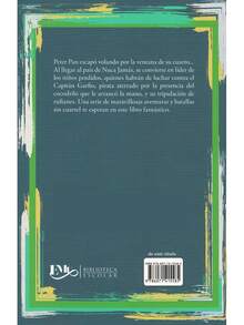 Peter P.  - Libro Del Autor:   James Mathew Barrie  - Colección: Biblioteca Escolar. (Síntesis Del Libro) Edad: + 12 años. Género: Ficción, Aventura.  Formato: Pasta Blanda Páginas: 95 Medidas: 21 cm x 14 cm. - Síntesis del libro - Con Guía de Trabajo – Preguntas De Comprensión Lectora - con Ejercicios y Actividades Didácticas. – Para jóvenes de 12 años en adelante. Peter P. escapó volando por la ventana de su cuarto… Al llegar al País de Nunca Jamás, se convierte en líder de los niños perdidos, quienes habrán de luchar contra el capitán Garfio, pirata aterrado por la presencia del cocodrilo que le arrancó la mano, y su tripulación de rufianes. Una serie de maravillosas aventuras y batallas sin cuartel te esperan en este libro fantástico. - Libro único - Ver 2