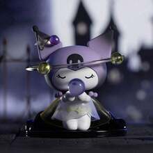 Sanrio Kuromi Werwolf Mörder Serie Figur Blindbox, 8 reguläre Modelle + 1 verstecktes Modell, mit dunklem Design, geeignet für Schreibtisch Dekoration und Sammlung, oder als Geburtstagsgeschenk