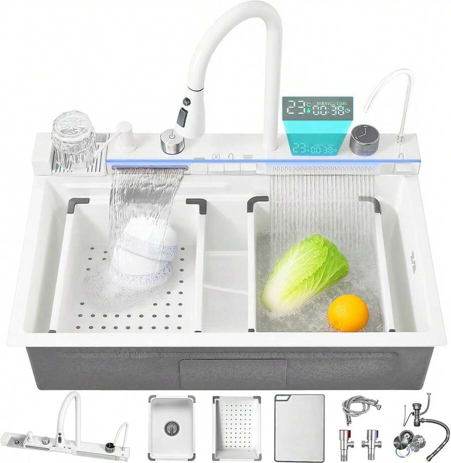 Kitchen Sinks - สีขาว - ดู 1