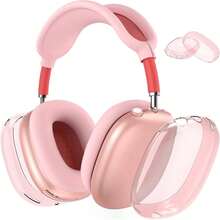 Silicone Case Cover For AirPodsMax, Ear Pad Case Cover/Ear Cups Cover/Headband Cover For AirPodsMax Headphones, Accessories Soft Silicone Protector Compatible With Apple AirPodsMax New USB-C (2024)