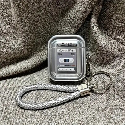 Creative Tape Design Earphone Case Compatible With IPhone Earphones 1/2 Gen, New Wireless Earphone Protective Case For 3/Pro/Pro2, Boyfriend/Girlfriend Gift