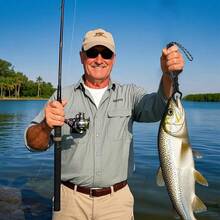 Fishing Pliers And Gripper Set Fishmen Muti-Function Fishing Gear Hook Remover Ice Fishing Tool Flyfishing Gear Gifts For Men - Black - View 7