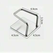 Stainless Steel Washbasin Storage Rack Sponge Rack Bathroom Toilet Storage Hook No Drilling Wall Hanging Basin Magic Device