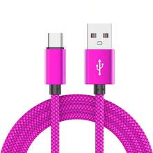 60W USB A 转 Type C 充电线 3.3 英尺/6.6 英尺/9.9 英尺，USB A 转 USB C 数据线手机尼龙编织数据线 Type-C 充电器线兼容三星 Galaxy S25 S24 S23 S22 S21 S20 - 多色 - 查看 25