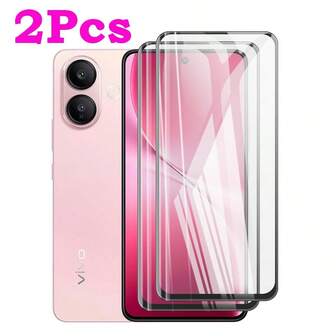 1-2 piezas Protector de pantalla de vidrio templado para VIVO Lite, ZTE Nubia V70 Max, ZTE Nubia NEO 3, Honor X7d, VIVO Y31 5G, VIVO Y21D 4G, OPPO A5i, OPPO A6 Pro, Infinix Hot 60i 17, Infinix Smart 10, Pova 7, Honor X6B, Honor X5B, Honor X8C, Vivo V50Lite, Redmi A5, Redmi A3, Infinix Note50pro, Infinix Note 50, Honor 400 Lite, Spark 40C, Infinix GT 30 Pro, Galaxy A17