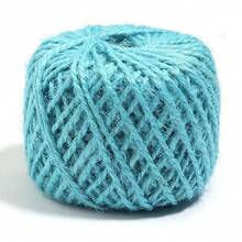 50m/Roll 1.5mm 3-Strand Braided Colorful Hemp Rope, Suitable For Party Decoration, Flower Packaging, Gift Wrapping, Jewelry Making, DIY Decorative String - Colored Hemp Rope - View 16