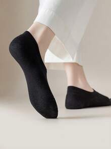 5 paia di calzini invisibili tinta unita, traspiranti e morbidi, adatti per uomo e donna, ideali per uso quotidiano, viaggi, calzini corti, regalo perfetto per le vacanze (consegna casuale) - Multicolore - Visualizzare 7