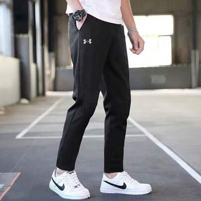 Under Armour Men's New Slim Fit Comfortable Breathable Simple Fitness Training Team Sports Knitted Pants