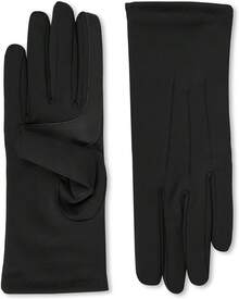 Isotoner Women's Spandex Cold Weather Stretch Gloves With Warm Fleece Lining - 黑色 - 查看 7