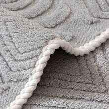 1pc Plush Thickened Sofa Cover, Machine Washable, Pet Friendly, Suitable For Living Room, Bedroom Or Office Decor, 1/2/3/4 Seater Sofa Cushion, 4 Solid Colors Available - Light Grey - View 5