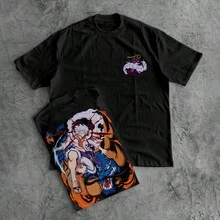 Ultra Instinct Oversized T-Shirt Geek Style 100% Cotton Immediate Shipping - 黑色 - 查看 11