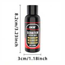 Scratch Repair Wax, Scratch Repair Kit, Goggles And Body, Helmet/Glasses Repair Solutions - Suitable For Various Scratch Repair - 1 Piece + Sponge - View 10