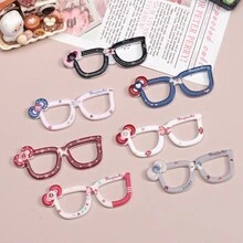 2 pezzi/5 pezzi/7 pezzi Carinissimi magneti per frigorifero in resina con fiocco, per superfici metalliche - Adesivi in resina dal forte potere di tenuta per decorazione di cucina e ufficio, idea regalo unica