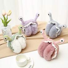 1pc Women's Cute Warm Windproof Ear Muffs, Foldable Thick Ear Warmers For Students, Cycling, Winter