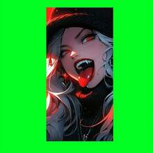 Anime-Themed Vinyl Car Decals - 2 Piece Set, Self-Adhesive Glitter Cartoon B-Pillar Stickers, High-Gloss Finish, Scratch Resistant, Waterproof, Metal Surface-Specific, Single Use - Durable PVC Vehicle Embellishment - Nhiều màu - Xem 2