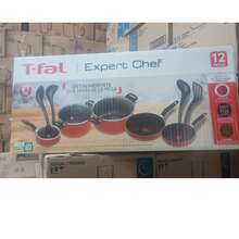 batería de cocina Tfal Xpert Chef 12 piezas, Fabricada con aluminio de alta durabilidad, asegura una distribución uniforme del calor, lo que resulta en cocciones precisas y eficientes - Rojo - Ver 3