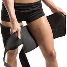 1条 45*15厘米/17.7*5.9英寸 女士手臂桑拿汗带，瘦臂训练器，抗橘皮组织，燃脂，塑形，健身 - 彩色 - 查看 11