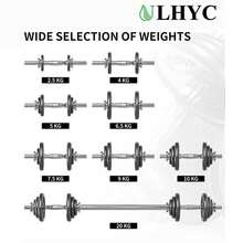 ULHYC Integrated Weight Dumbbell Set 30kg - Black - View 5