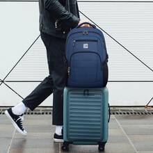 UKEIN 1PC Bagsure Travel Laptop Backpack, Business Water Resistant Laptop Backpack With USB Charging Port, College Bag For Men & Women - Màu xanh lam - Xem 10