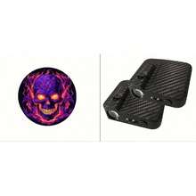 Wireless Car Door Logo Projector - High Definition Laser Welcome Light, With Angel Wings, Carbon Fiber Design, Battery Powered - Multicolor - View 30