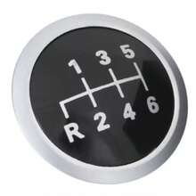 6 Speed Gear Shift Knob Stick Badge Cap Cover For Mercedes Sprinter 2013-2018 - Black - View 8