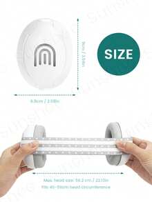 Ohrenschützer für Babys mit elastischem Stirnband, Baby-Ohrenschützer ideal für Flüge, Baby-Ohrenschützer zur Geräuschreduzierung - Baby-Kopfhörer gegen Gehörschäden & verbessert den Schlaf