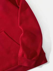 484g/m², Sudadera con Capucha para Hombre de Mezcla de Poliéster y Algodón al 50%, Cómoda y Cálida, Sudadera con Capucha de Estilo Gótico Victoriano para Hombre - Talla Grande con Impresión de Periódico Vintage y Diseño de Rosa en la Espalda, Sudadera de Estilo Urbano Holgada, Suéter Casual Lavable a Máquina, Adecuado para Primavera, Otoño y Invierno, Usar Solo o en Capas (Regalo Ideal) - Estilo Vintage Negro con Bolsillos, Impresión Romántica de Periódico Vintage y Rosa, Ajuste Cómodo, Adecuado para Hombres, Regalo de Vacaciones Perfecto, Estilo Urbano y Deportivo, Tejido Cómodo y Ligeramente Elástico - Rojo - Ver 7