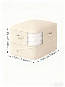 超大便携式压缩储物袋，超大容量空间压缩储物袋 - 拉链封口，耐用尼龙衣物和床上用品旅行收纳袋 - 可堆叠家居搬家储物袋，节省空间的衣物、被子、枕头、沙发垫、羽绒被收纳袋 - 非常适合卧室和客厅，高效优化衣柜和床下空间 - 彩色 - 查看 20