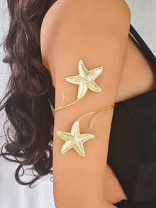1件装女士沙滩海星臂环饰品，夏季 - 海星臂環 - 查看 2