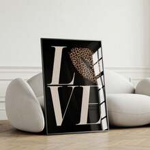 1/3pcs Frameless 3 PiecesLeopard Print Wall Art Set, Vintage 8 Ball & Martini Cocktail Poster Collection, Lucky Girl Aesthetic Decor, Retro Party Theme Prints For Bedroom, Dorm & Bar Wall - Multicolor - View 5