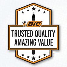 BIC Cristal Xtra Smooth Ballpoint Pen Medium Point 1.0mm Black For Everyday Writing Activities 10Countgift - 黑色 - 查看 7