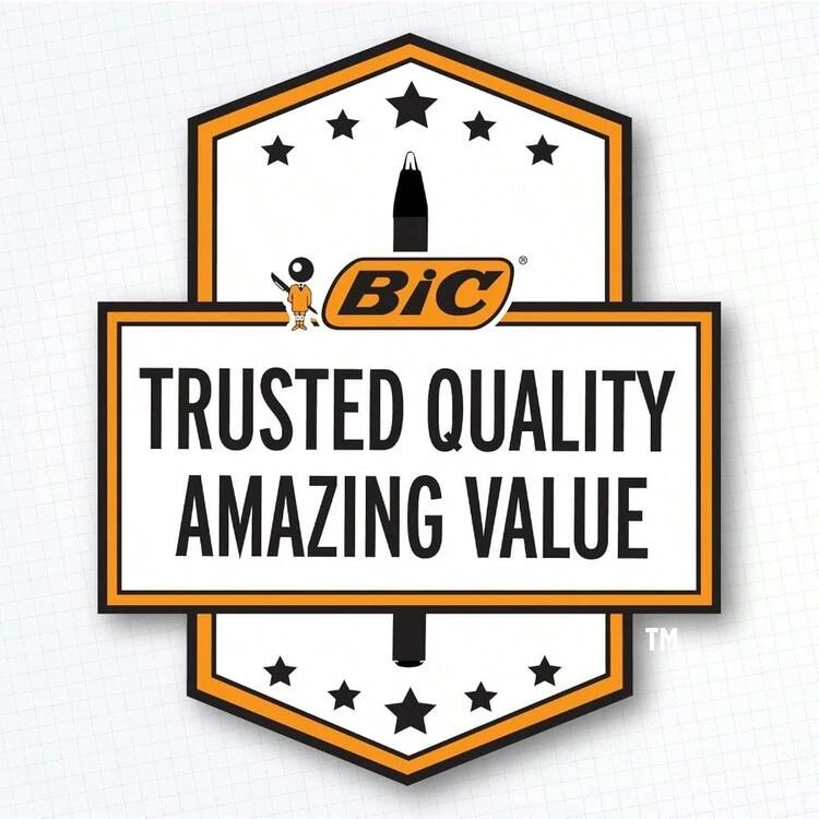 BIC Cristal Xtra Smooth Ballpoint Pen Medium Point 1.0mm Black For Everyday Writing Activities 10Countgift - Black - View 7