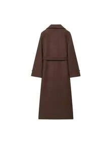 DEEKA Autumn/Winter New Women's Fashion Classic Double-Breasted Windbreaker Coat - Brown - View 5