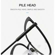 1副全新欧美风猫眼眼镜框，专为女性设计。采用变色镜片和平光镜片，搭配时尚金属镜框，彰显个性。 - 彩色 - 查看 7