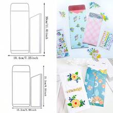 1个金属切割模具，适用于DIY剪贴簿、制作贺卡和纸艺，金属切割模具 - 銀色 - 查看 1