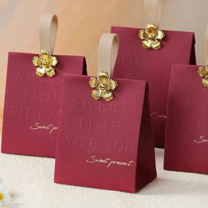 高档欧式婚礼糖果礼品袋，适用于婚礼、生日派对、节日庆典、公司活动