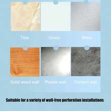 Upgraded Thickened Stainless Steel Clothes Drying Rod Wardrobe Rod, Multi-Section Splicing Rod, Adjustable Length Telescopic Rod, Can Hang Curtains, Suitable For Balcony Wardrobe Bedroom Dormitory Bay Window, Suitable For A Variety Of Wall Telescopic Rod, Home Wall Decoration - one-size - View 3