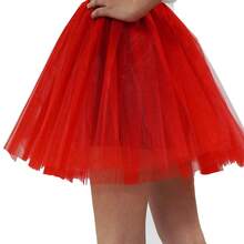 1pc Women's Versatile Tulle Skirt, Suitable For Daily Wear, Dance Performances, And Holiday Parties