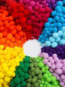 100个迷你绒球,手工毛绒球,色彩鲜艳的彩虹绒球,涤纶工艺球,毛毡套装,毛毡板,2025年毕业季装饰,家居用品,派对用品,复活节礼物,节日派对装饰,悬挂饰品和DIY项目 - 非常适合手工制作配件,母亲节,婚礼季,毕业季,送给家人和朋友的礼物,比最小的硬币还要小一点。迷你 - 彩色 - 查看 3