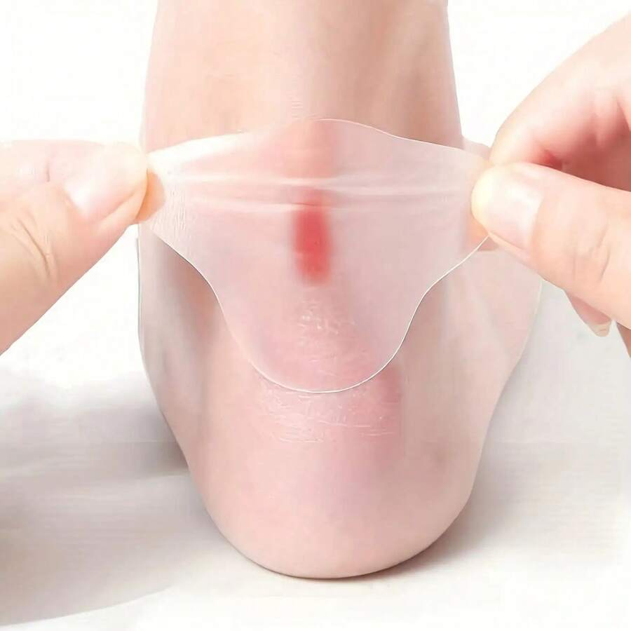 20-Pack Gel Heel Protectors, Adhesive Waterproof Blister Pads For Shoes, Comfortable Heel Cushions, Comfortable & Waterproof Blister Accessories, Self-Adhesive Foot Care Pads, Alcohol-Free Heel Liners, Suitable For All Skin Types - 20 張-腳跟貼 - 查看 1