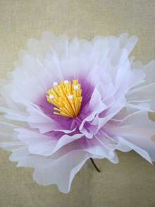 1 bông hoa mẫu đơn nhân tạo bằng lụa cỡ lớn 15,75 inch, trang trí hoa sống động như thật cho đám cưới, sinh nhật, cửa sổ khách sạn, trang trí nhà cửa. - nhiều màu - Xem 15