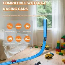 16FT DIY Toy Marble Runs Track Racing Set