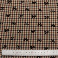 1 miếng vải kẻ caro họa tiết nơ - 57,08x19,68 inch (145x50cm) dùng cho đồ thủ công DIY, ví & túi xách thủ công | Họa tiết sang trọng, chất liệu cao cấp, thời trang đa năng, dệt may, nơ tóc & chần bông - Nhiều màu - Xem 6