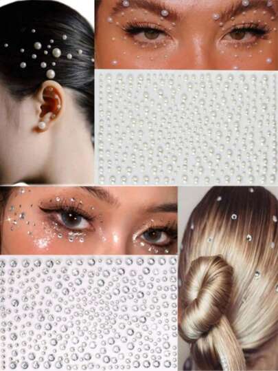 Colorful Aurora Butterfly Gemstone Stickers, Crystal Love Star Diamond Hair Jewelry Stickers For Ladies And Girls, DIY Hair Decoration Self-Adhesive, Strip Rhinestone Decorative Headband, Suitable For Holiday Birthday Parties, Banquets And Dances, Hair Styling Jewelry Stickers,Music Festival Rave Accessories,Stocking Stuffers,Stocking Fillers,Stocking Stuffers For Women,Stocking Fillers Women,Christmas Gifts,Gifts,Christmas Stocking Fillers,Gifts For Women,Gift,Christmas Gift,Stocking Stuffers For Adults,Stocking Fillers For Adult,Hair Stuff,Women's Accessories,Stocking Stuffer,Coming-Of-Age Hair Accessory,Christmas Hair Accessories,Gift Ideas For Women,Beauty Stocking Fillers,Christmas Gifts For Women