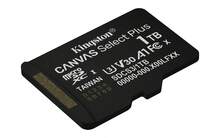 Kingston Technology 1TB MicroSDXC Canvas Select Plus Gen3 150MB/S A1 (Includes SD Adapter) - Black - View 3