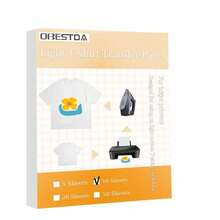 Heat Transfer Paper For T-Shirts (A4) | 10/20 Sheets | Works On Dark & Light Fabrics | High-Temp Resistant, Long-Lasting Prints | Ideal For DIY Crafts, Business Branding & Events, School Supplies,Back To School - A4 - Suitable for Inkjet Printers - View 11